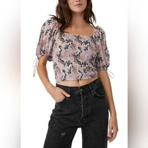 FREE PEOPLE NWT Back On Top Cropped top